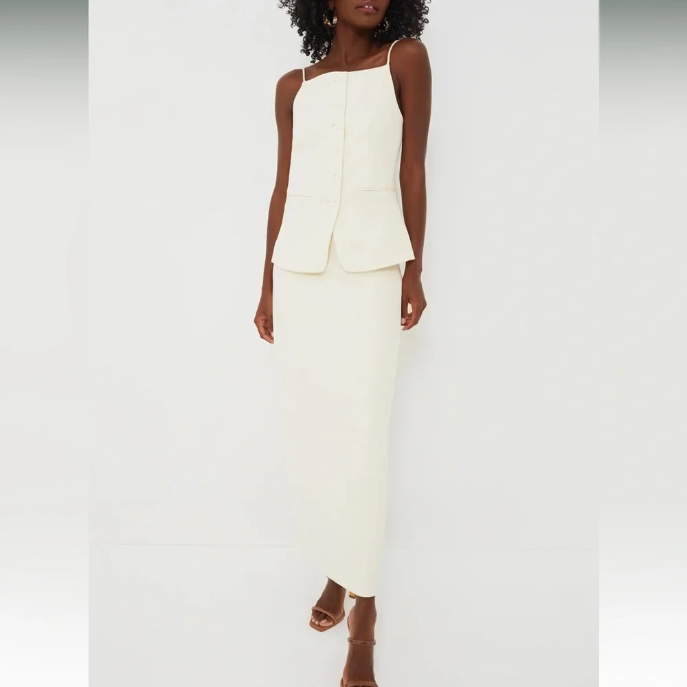 STAUD Ivory Smith Skirt Size 4 NEW - Picture 3 of 13